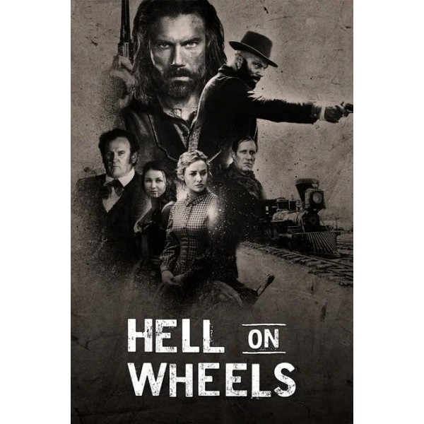 Hell on Wheels – Complete Series 1-5 DVD Box Set
