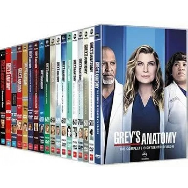 Grey’s Anatomy Complete Series 1-18 DVD Box Set