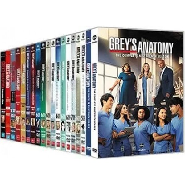 Grey’s Anatomy Complete Series 1-19 DVD Box Set